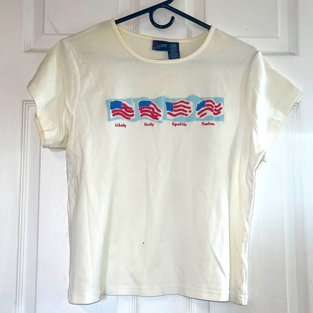 Liberty, unity, equality, freedom, holiday editions, T-shirt